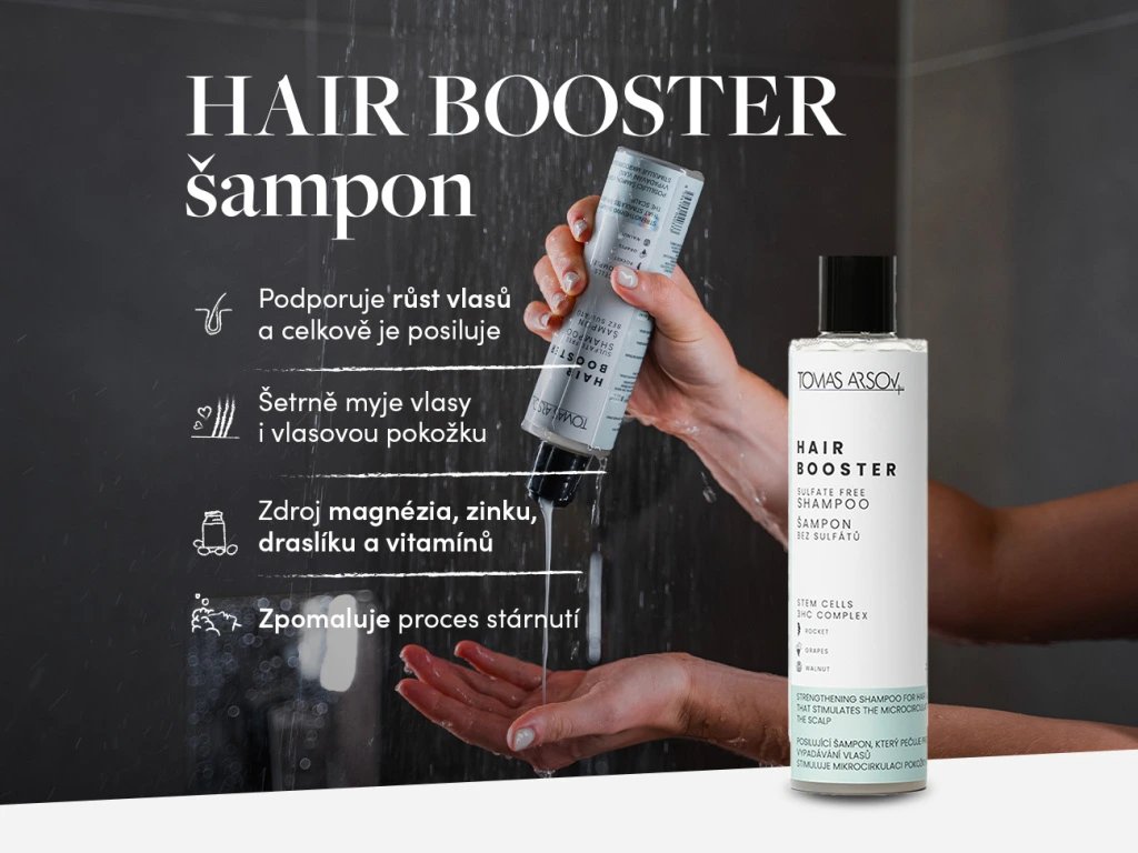 Hair boost šampon podpora vlasů
