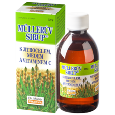 Dr. Müller Müller syrups with plantain, honey and vitamin C 320 g