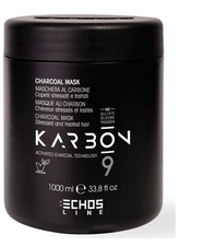 Echosline Carbon 9 Mask with activated carbon for damaged and chemically treated hair