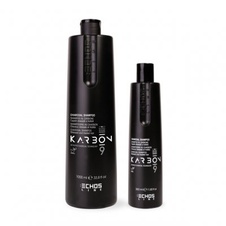 Echosline Karbon 9 Šampon s aktivním uhlím pro poškozené a chemicky ošetřené vlasy