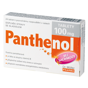 Dr. Müller Panthenol tablety, 100 mg