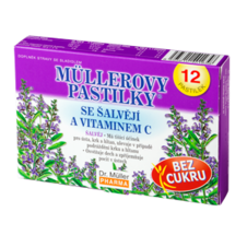 Dr. Müller Müller lozenges® with sage and vitamin C - SUGAR FREE