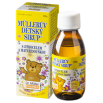 Dr. Müller Müllerův dětský sirup® s jitrocelem, mateřídouškou a vitaminem C