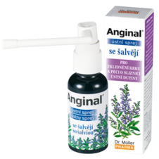 Dr. Müller Anginal® mouth spray with sage