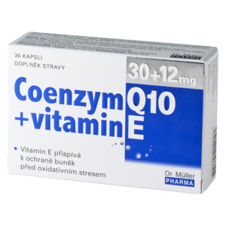 Dr. Müller Coenzym Q10 (30 mg) + vitamin E (12 mg) kapsle