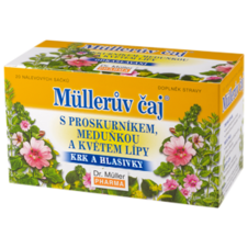 Dr. Müller Müllerův čaj® s proskurníkem, meduňkou a květem lípy (krk a hlasivky)