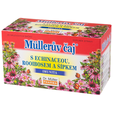 Dr. Müller Müllerův čaj® s echinaceou, rooibosem a šípkem (imunita)