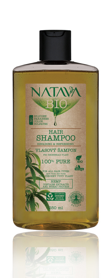 NATAVA Šampon na vlasy - Konopí