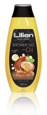 Lilien olejový sprchový gel Argan Oil 400 ml