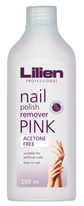 Lilien odlakovač bez acetonu - Pink 200 ml