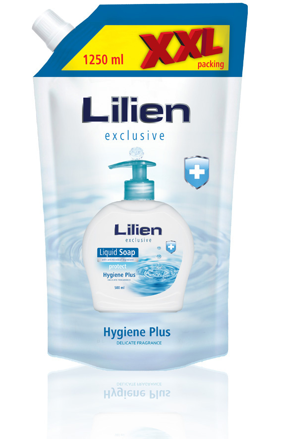 Lilien tekuté mýdlo Hygiene Plus XXL - sáček 1250 ml