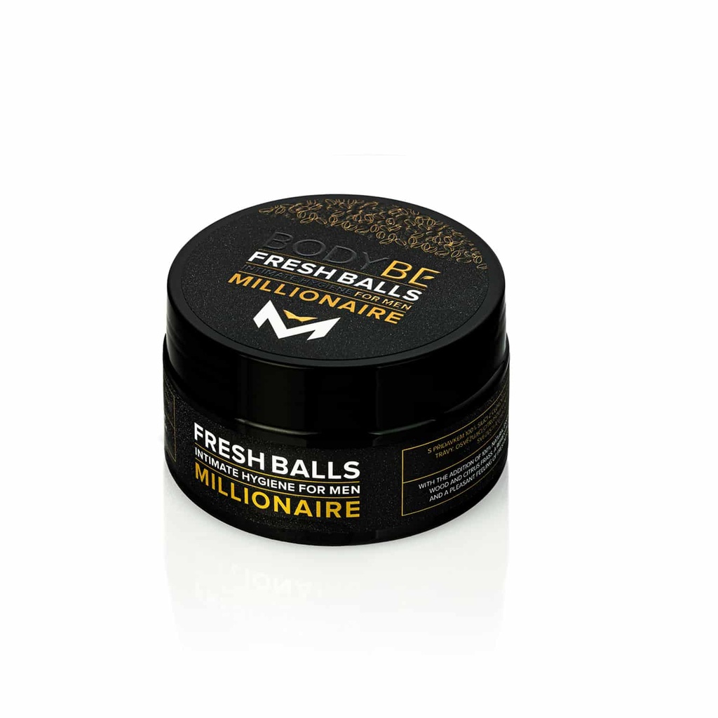 BODYBE Fresh Balls antiperspirant cream for intimate areas Millionaire