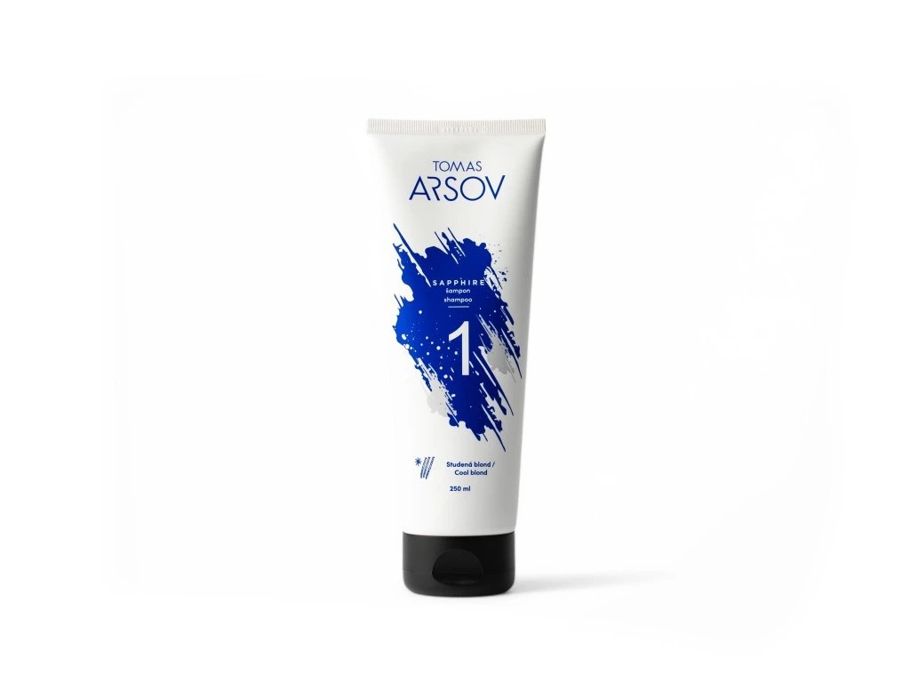 ARSOV SAPPHIRE Pro blond vlasy šampon 250ml - sapphire