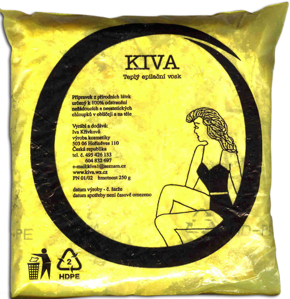 Kiva Teplý epilační vosk 1000g - kiva-vosk