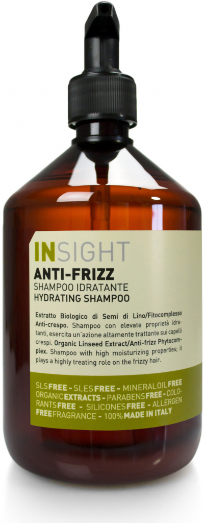INSIGHT Anti-frizz šampon pro vlnité vlasy