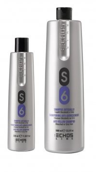 Echosline S6 Šampon proti žloutnutí vlasů 