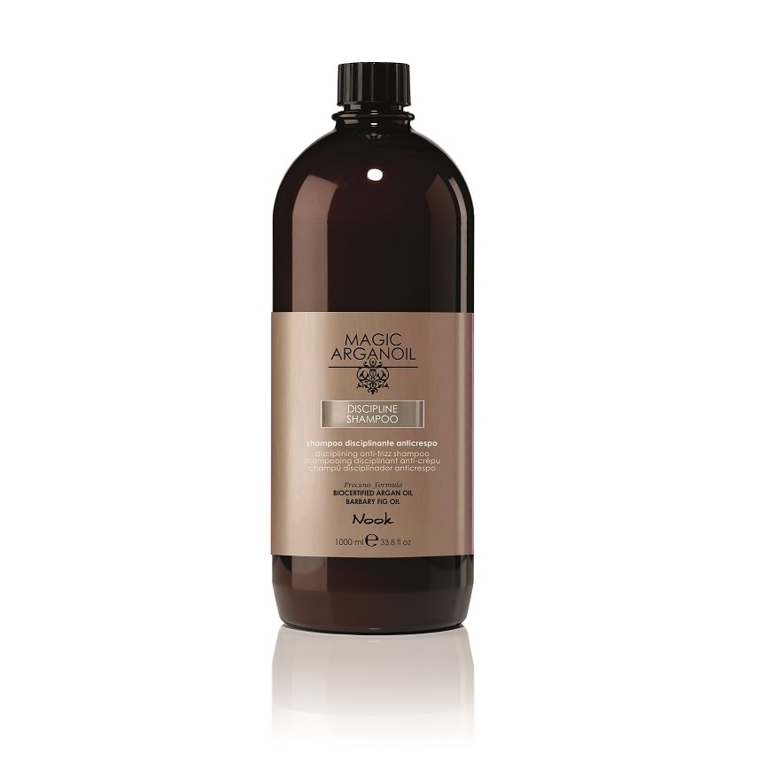 Nook Magic Arganoil Discipline šampon proti krepatění - Nook Magic Arganoil Discipline šampon proti krepatění 1000ml